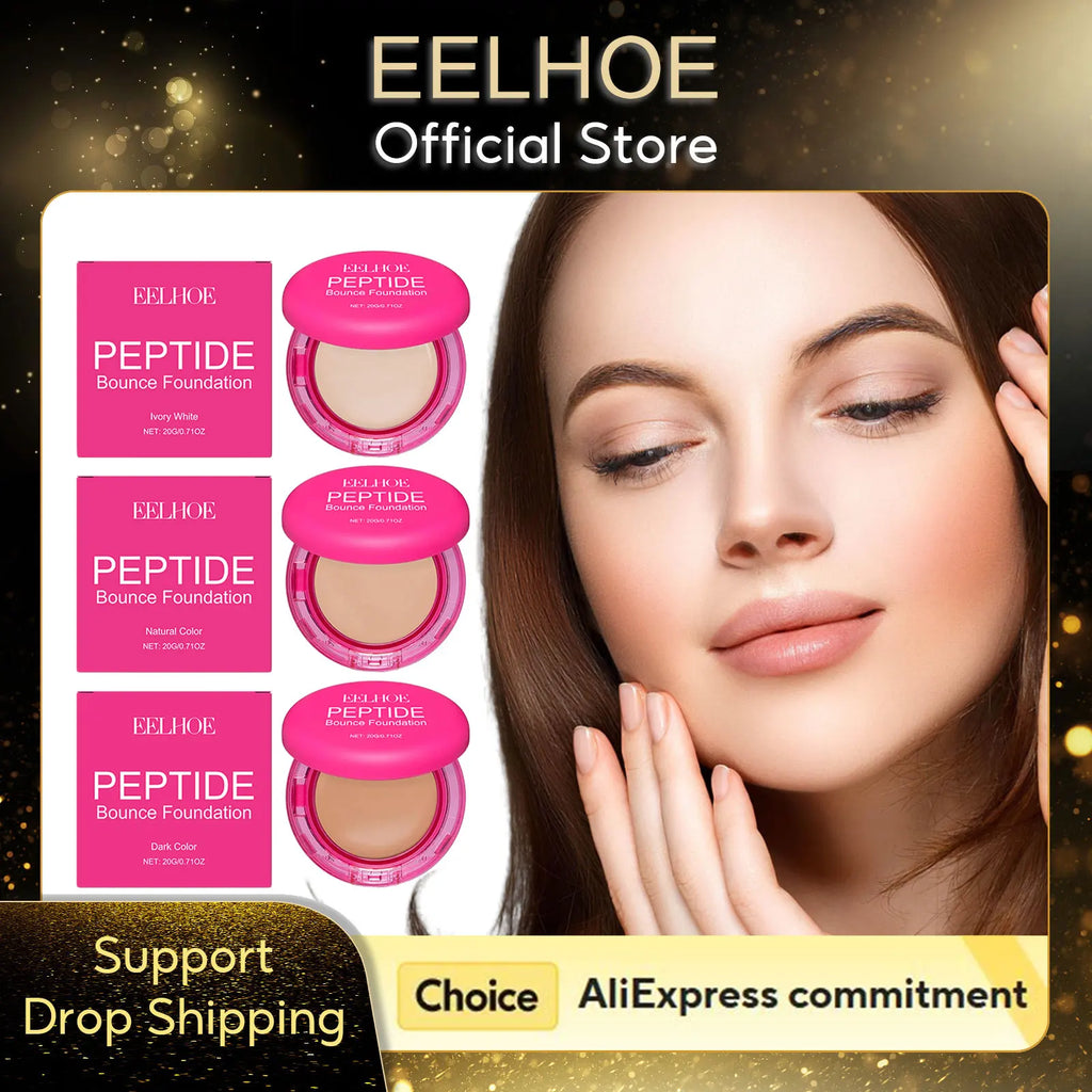 EELHOE Peptide Balm Foundation | Full Coverage, Oil Control 20g
