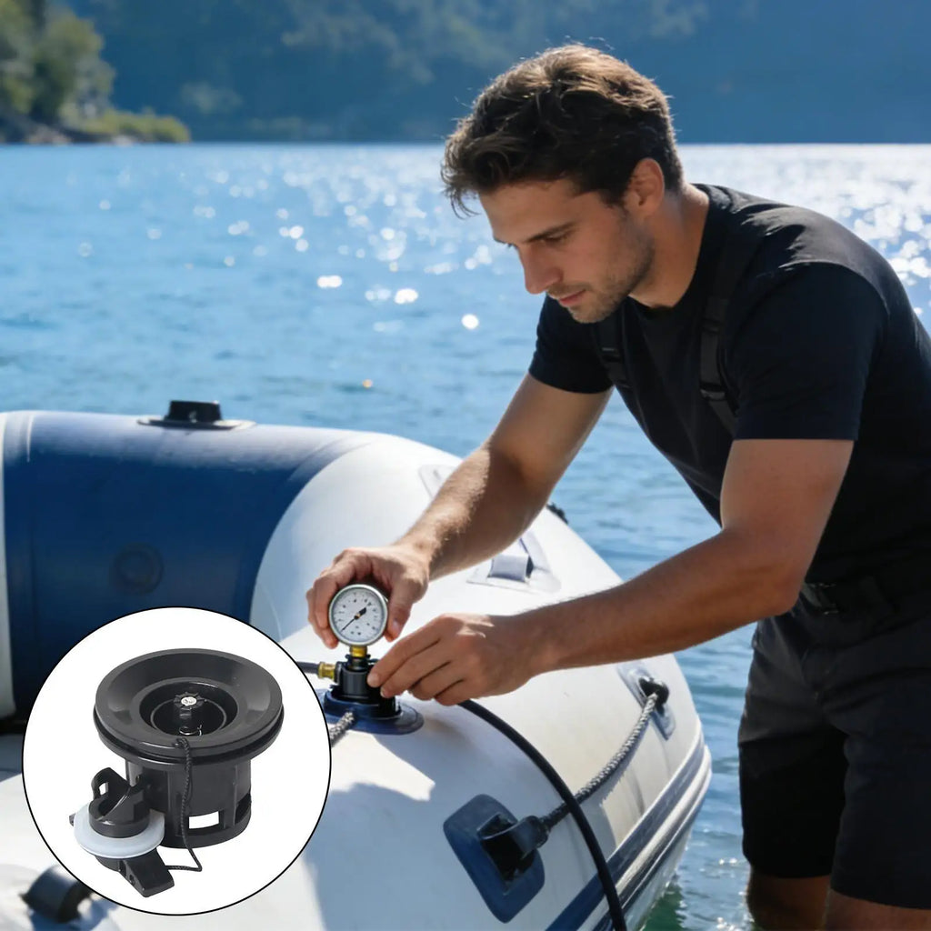 Inflatable Valves Air Mattress Plug 8-Hole Leak-proof Canoe Kayak