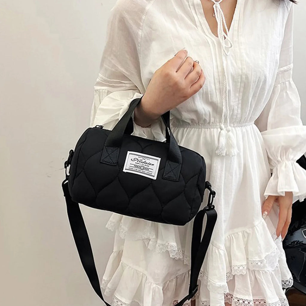 Women's Cotton Crossbody Tote Bag – Gym, Travel & Daily Use