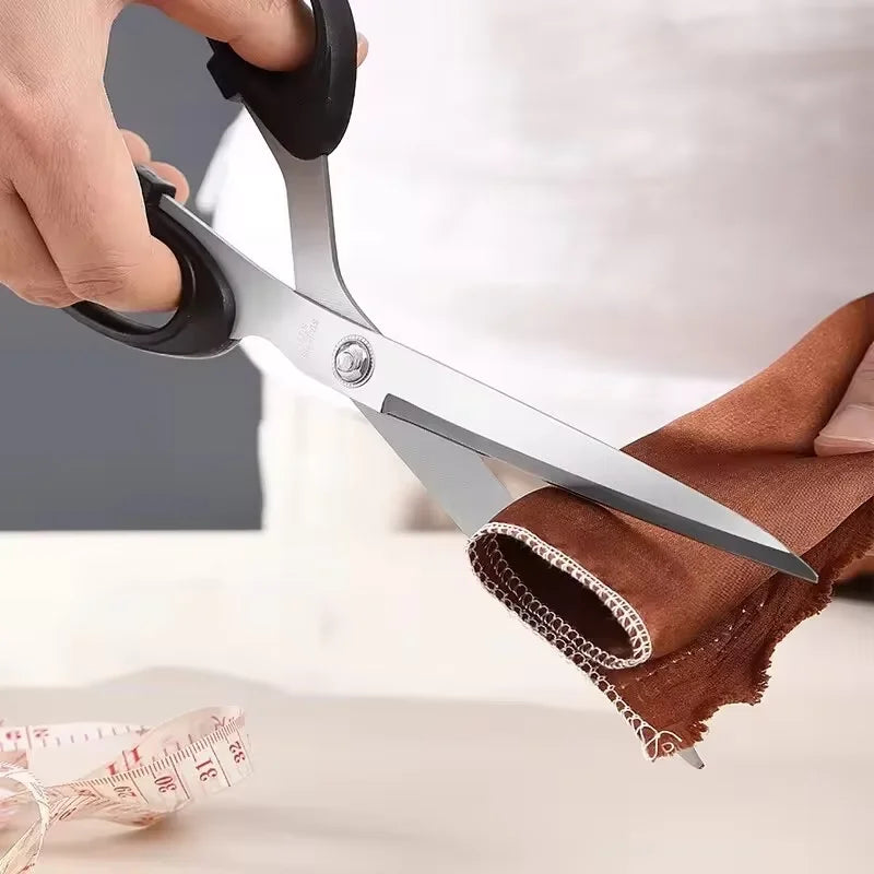 8-Inch Stainless Steel Tailor's Scissors | Professional Fabric Shears