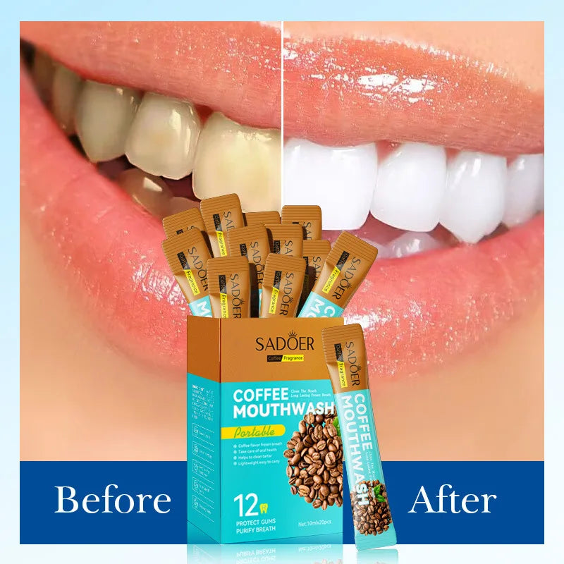 Coffee Mouthwash Stick 10ml – Fresh Breath Anywhere, Anytime