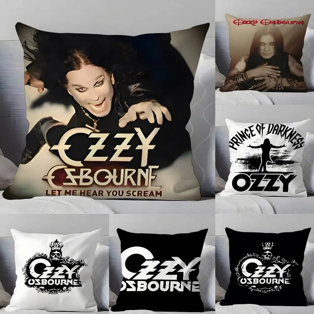 Ozzy Osbourne Pillowcase – Soft Polyester Hidden Zipper Cover