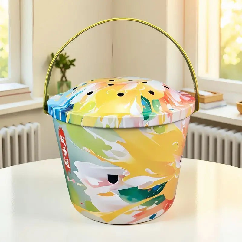 Home Lid Anti-heat Mosquito Incense Bucket Great Outdoor Camping Tool