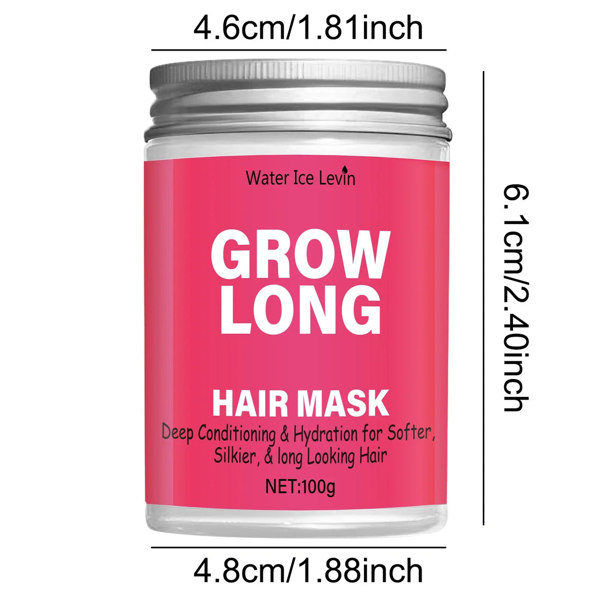 Leave-In Hair Mask & Anti-Frizz Deep Conditioner – 100g