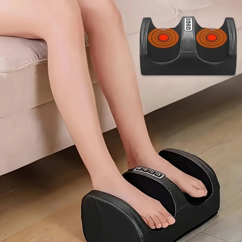 Heating Kneading Foot Massager | 20 Heads & Smart Timer
