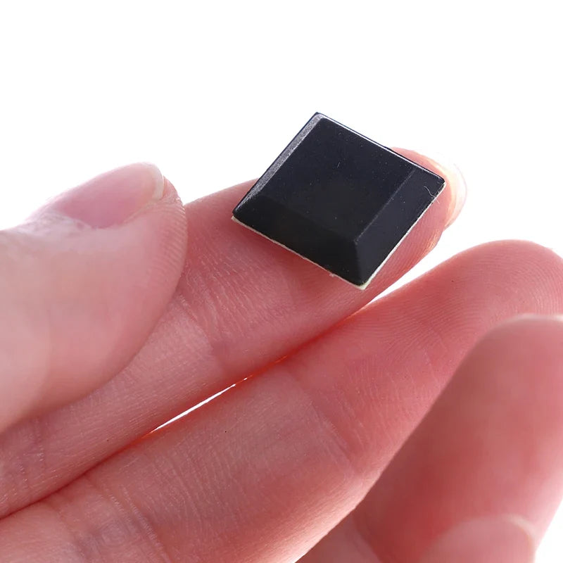 40-Pack Square Self-Adhesive Rubber Bumper Pads | Furniture Feet