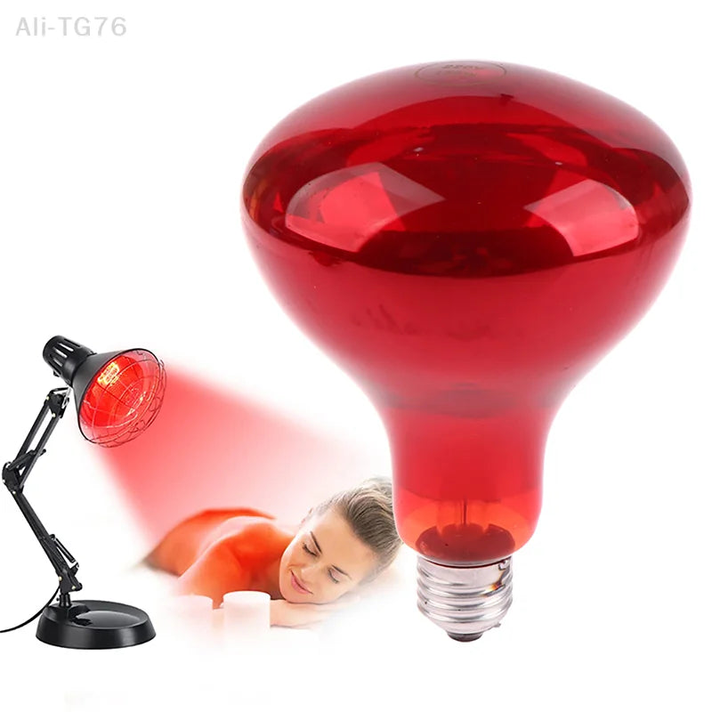 100W 150W Infrared Physiotherapy Red Heat Lamp Bulb