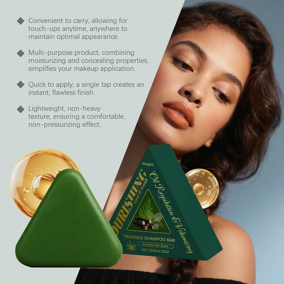 Platycladus Herbal Shampoo Bar – Scalp Oil Control & Hair Care