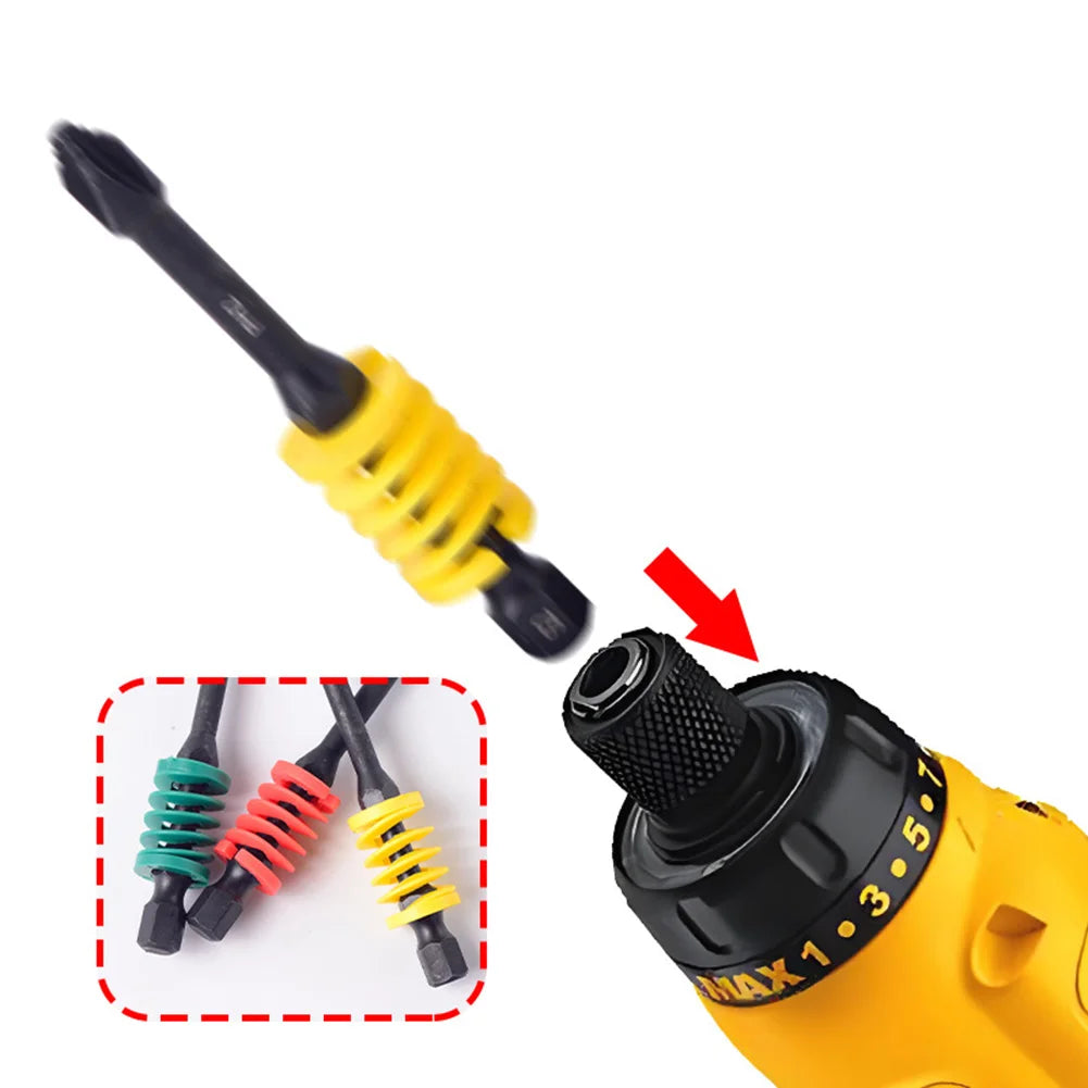 Magnetic Cross Head Screwdriver Bits 65/90/110mm Hex Shank