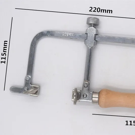 Jeweler's Adjustable Saw Frame Kit | 12 Blades & Work Platform