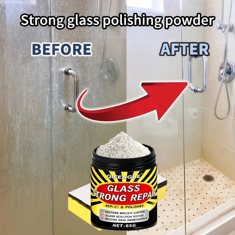 Car Glass Scratch Repair Powder 85G | Windshield Polish