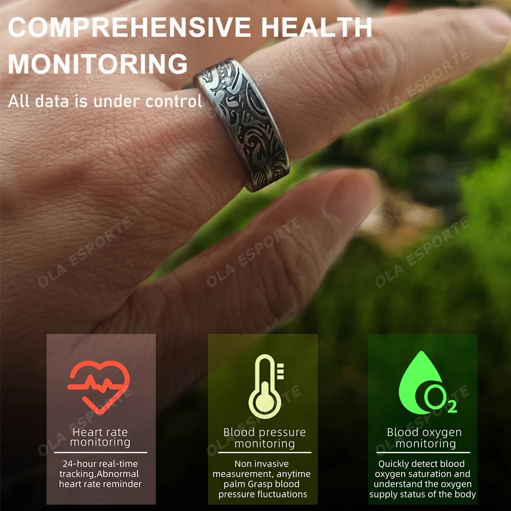 Smart Ring – Heart Rate, SpO2, Sleep & Activity Tracker