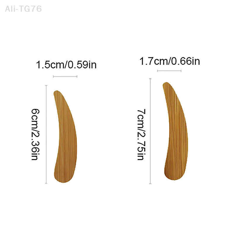 10-Pc Bamboo Spatula Spoon Set – DIY Face Mask Beauty Tools