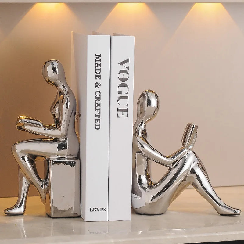 Light Luxury Ornaments High-end Modern Bookends Character Home