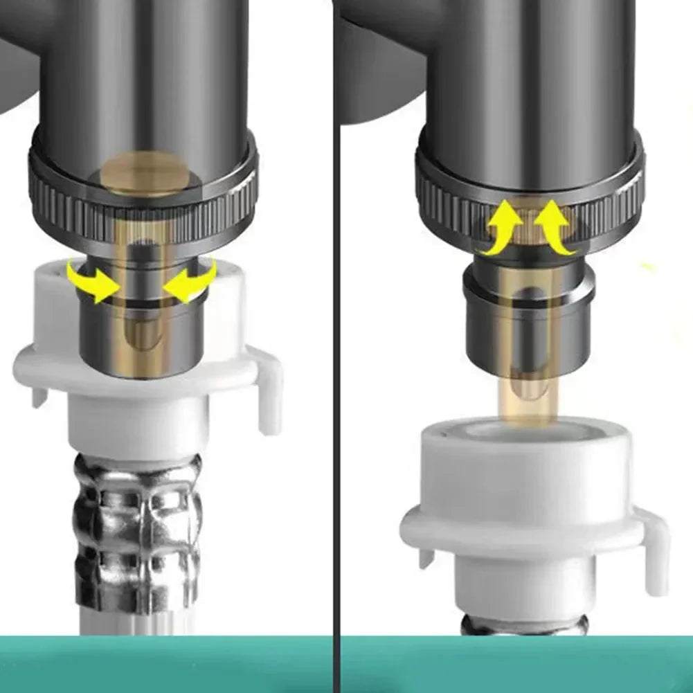 G1/2 Wall-Mount Brass Angle Valve – Washing Machine Water Shut-Off