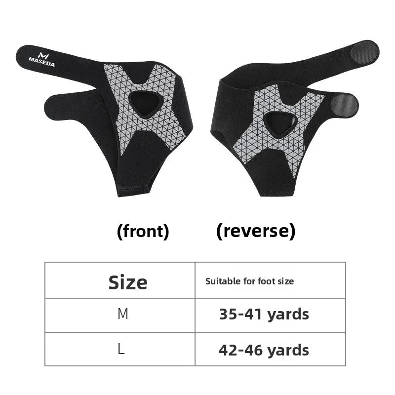 Ultra-Thin Adjustable Ankle Brace – Breathable Nylon for Sports