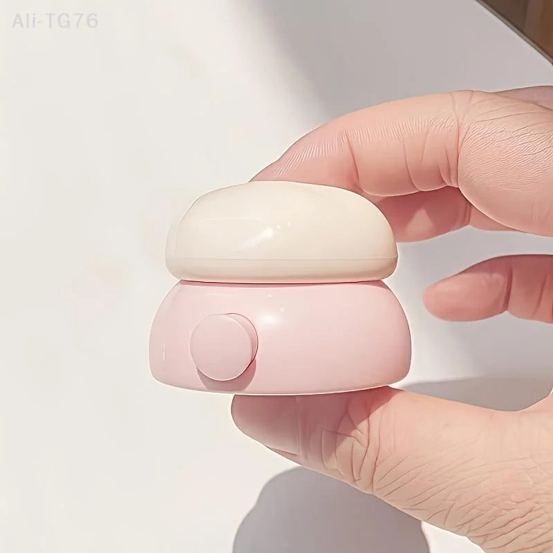 Mini Refillable Lip Balm & Face Cream Jar with Silicone Spoon 3.5g