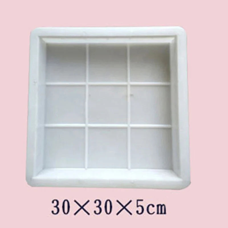 DIY Concrete Path Maker Mold – Garden Paving Slab Mould 25cm