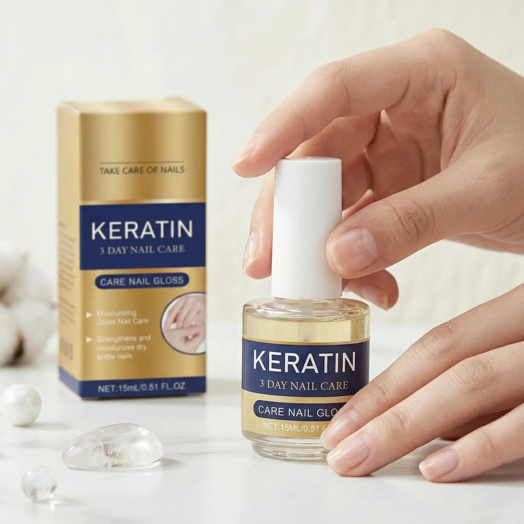 Keratin Nail Strengthening Oil – Repair Brittle Nails 15ml
