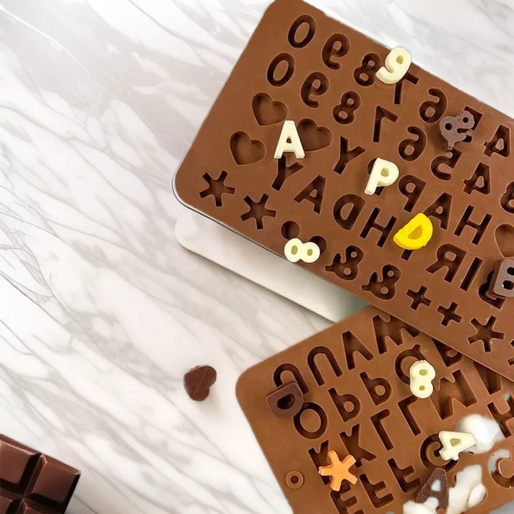 BPA-Free Silicone Chocolate Mold – Birthday Candy Baking Tool