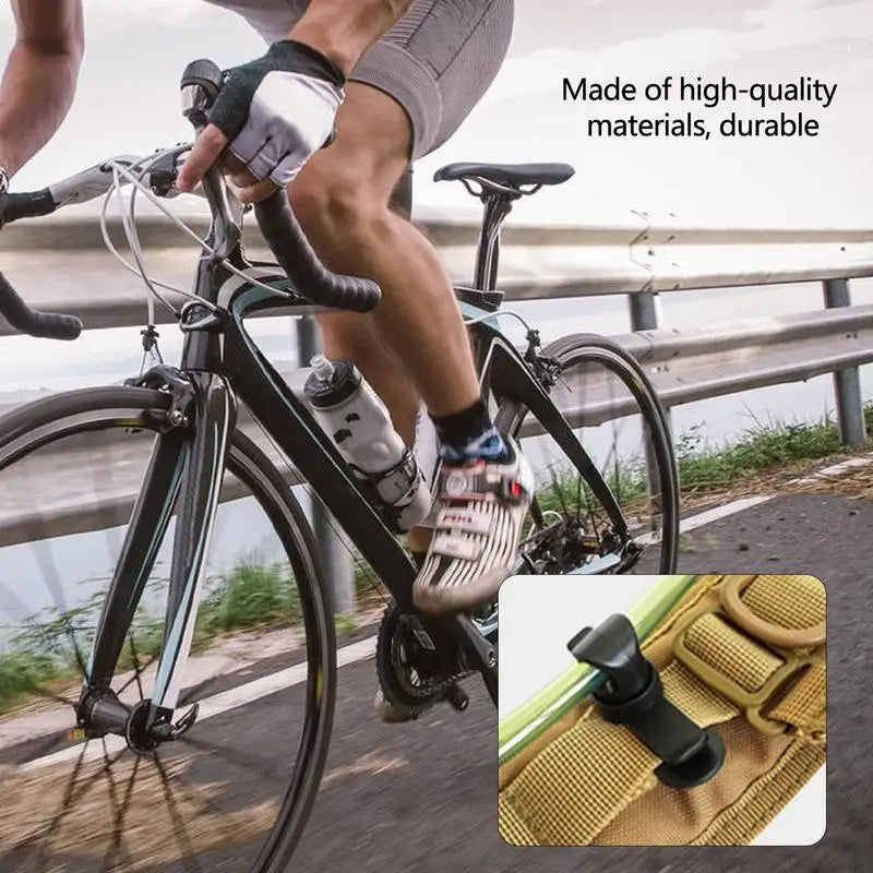 Bike Tube Clip Backpack Clips Drinking Hydration Hose Magnetic Water