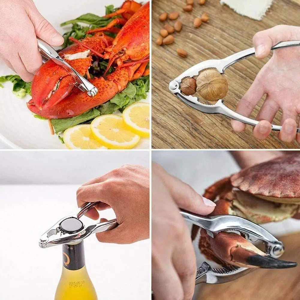 Stainless Steel Seafood Tools Set – Lobster & Crab Crackers