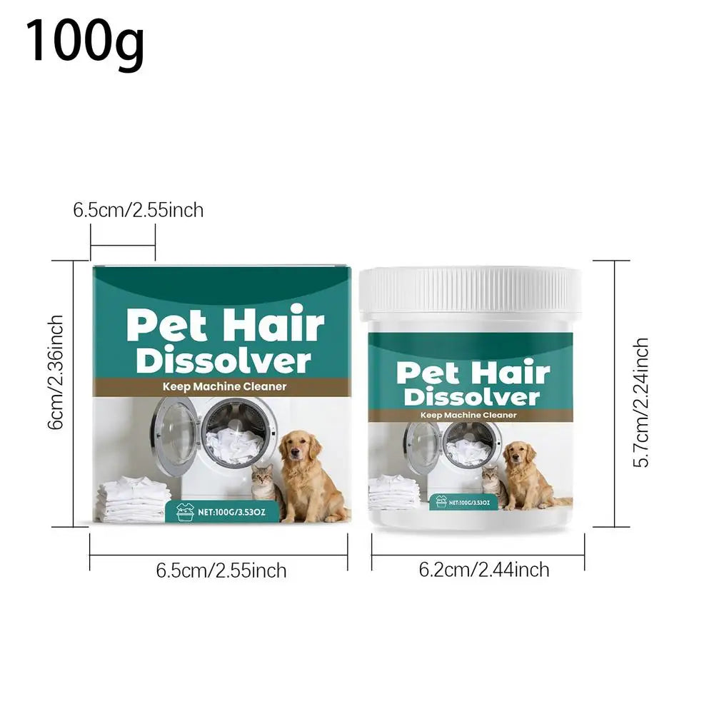 Pet Hair Dissolver Laundry Additive for Washing Machine | 100g