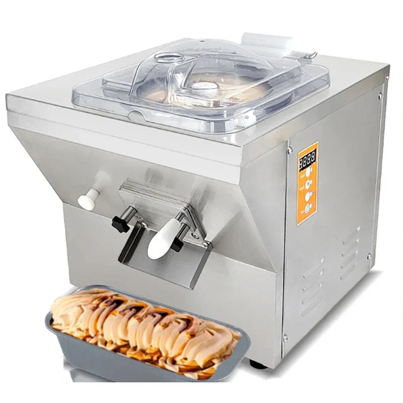 Desktop Hard Ice Cream Machine 20L Stainless Steel | CE Certified