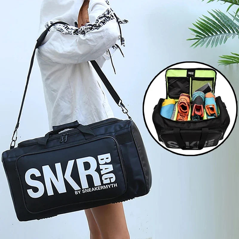 Large Capacity Multifunctional Sports Shoe Storage Travel Bag Fitness