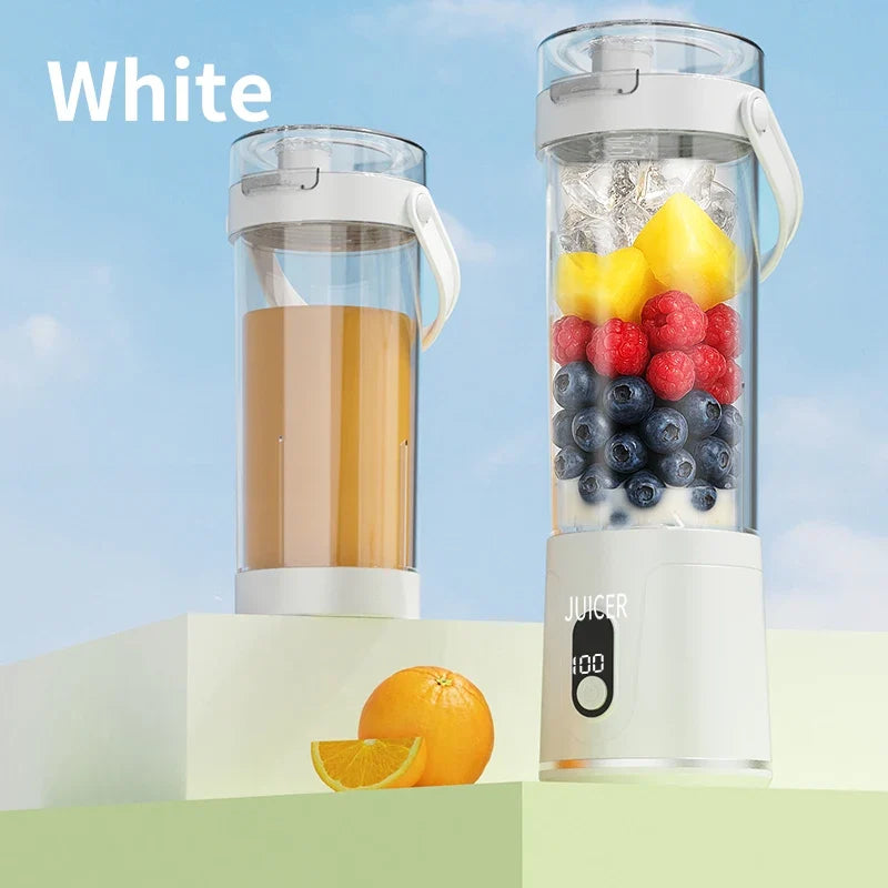 URGGU 600ml Portable Blender – USB Rechargeable Smoothie Maker