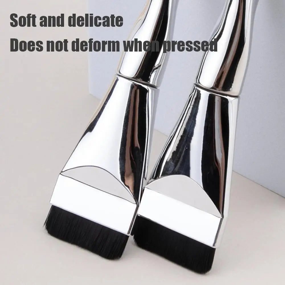 Flat Concealer Brush – Ultra Thin Blade for Liquid, Cream & Powder