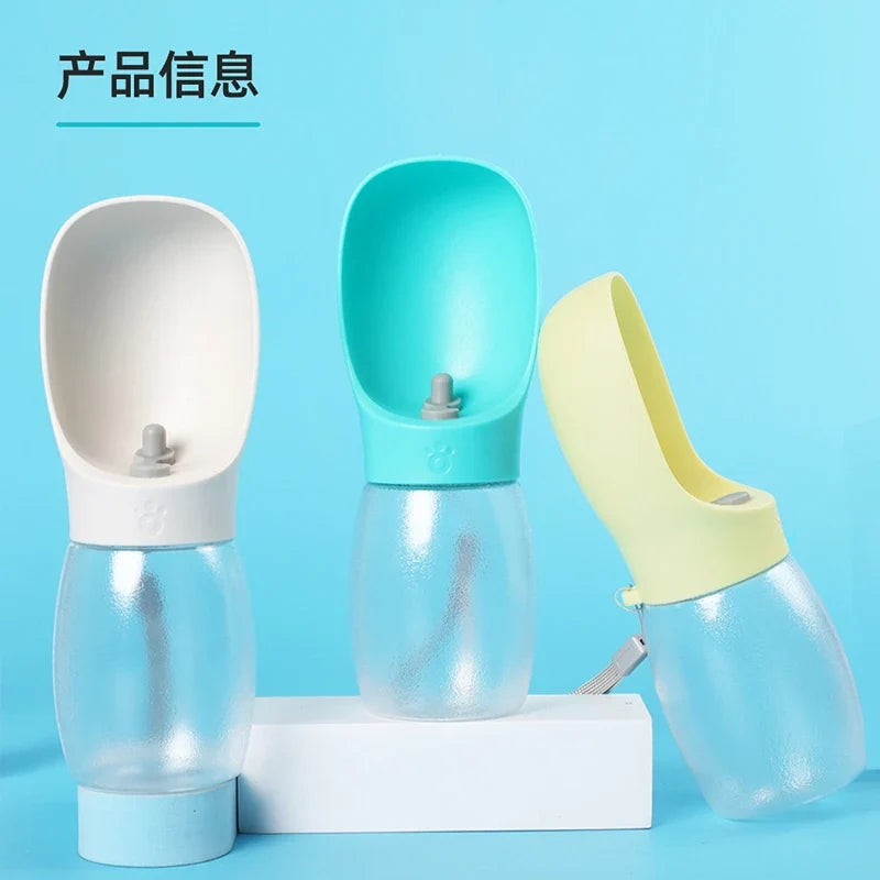 YTYIN 300ml Portable Dog Water Bottle – Leakproof Travel Bowl