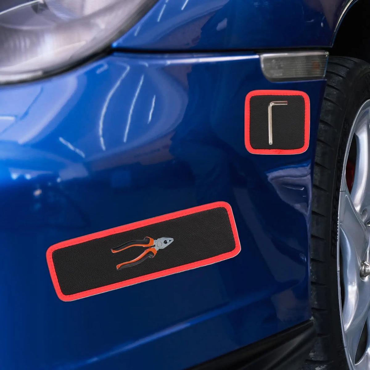 3-Piece Magnetic Tool Mat | Heavy Duty PVC Parts Holder