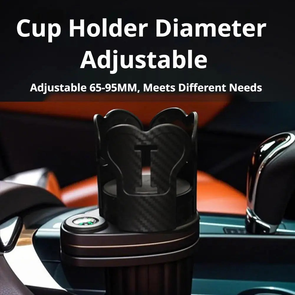 Universal Car Water Cup Holder Expander 3 Slot Multifunctional Drink