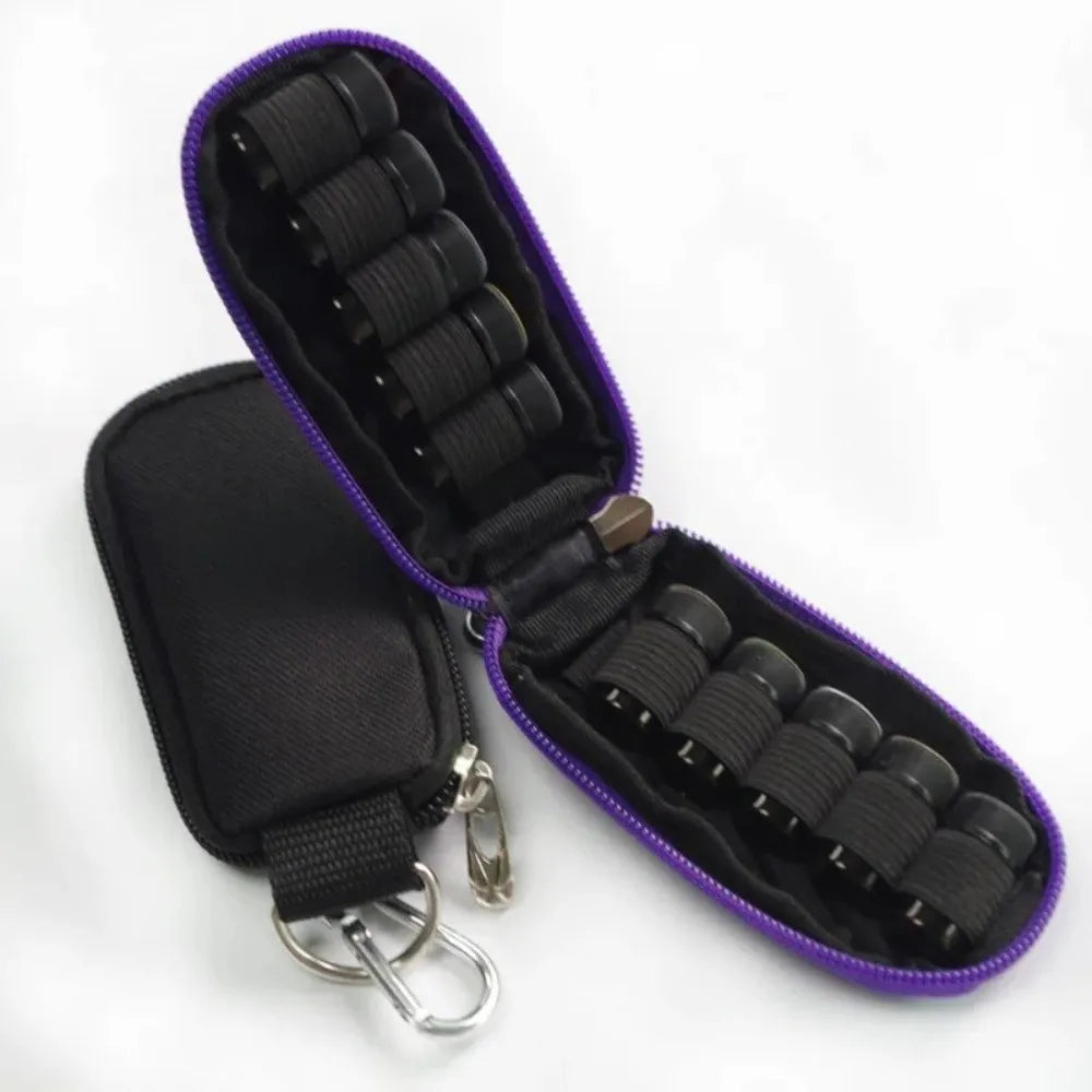 10-Slot Essential Oil Storage Bag | Portable Travel Carry Case