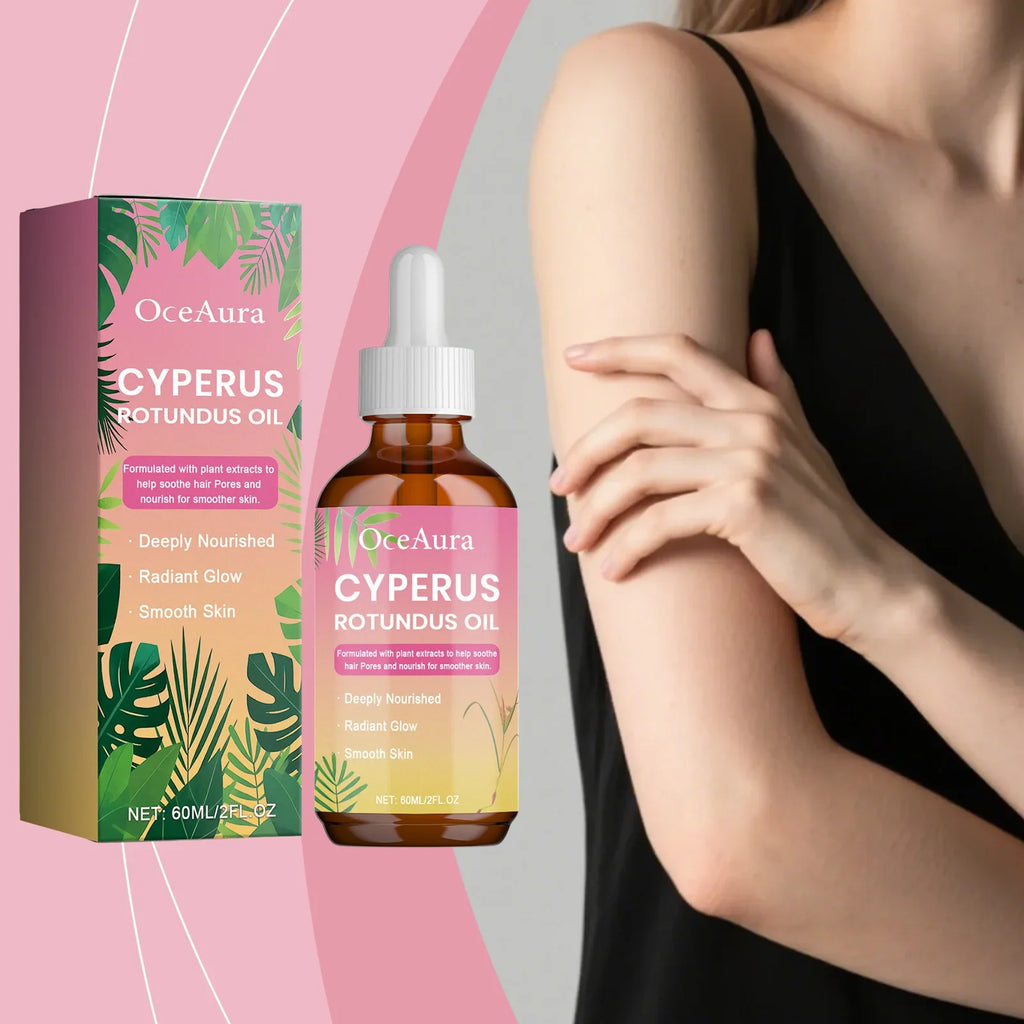 Cyperus Rotundus Hair Growth Inhibitor Oil 60ml | OceAura