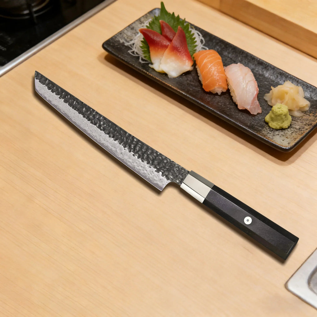 67-Layer Damascus Steel Sashimi & Fish Fillet Knife