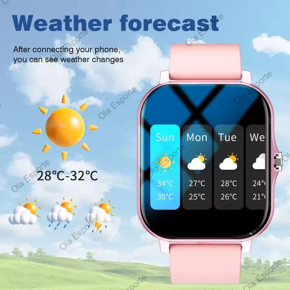 Ola Esporte 1.83" Smartwatch – Bluetooth Calls & Fitness Tracker
