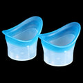 Silicone Eye Wash Cups 2 Pack – Reusable Soft Eye Bath Cup