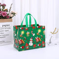 Christmas Bag Santa Elk Snowflake Design Tote Packaging Thickened