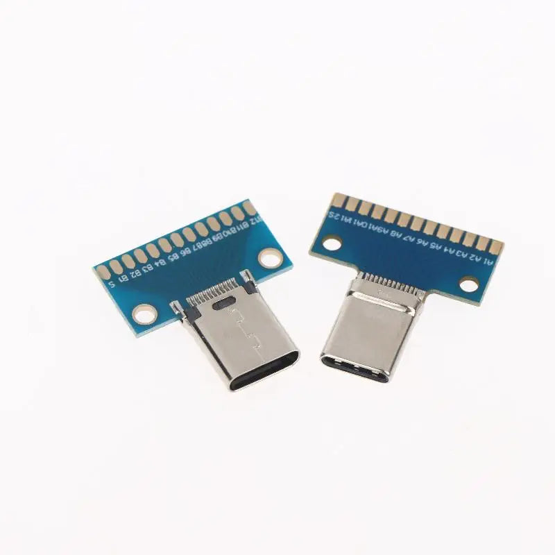 USB 3 1 C Connector 24P Male Female Plug Receptacle Adapter Solder