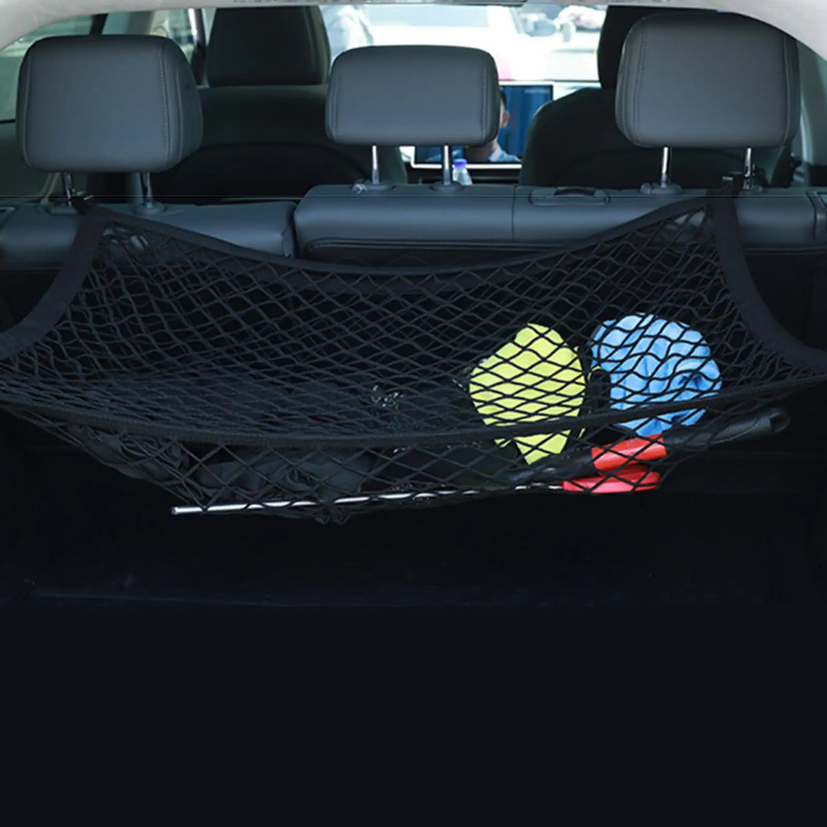 Trunk Net Vehicle Luggage Mesh Elastic Anti-slip Car Storage Tools