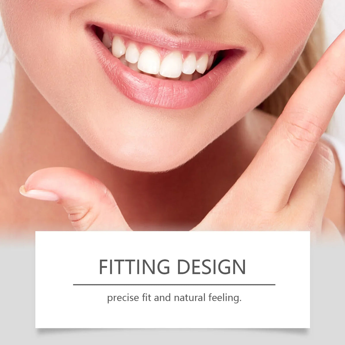 Realistic Natural Denture Set – Comfortable & Firm False Teeth