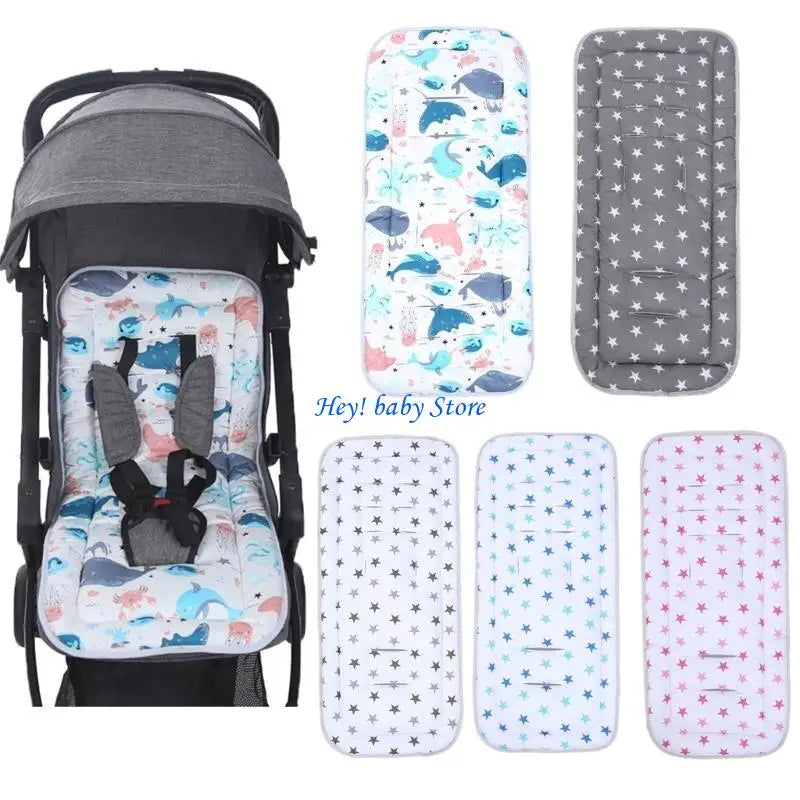 Baby Stroller Cushion Pad | Soft Cotton Infant Car Seat Liner