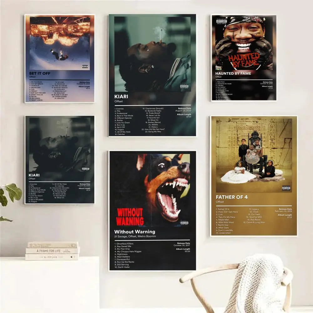 HD Print Album Cover Canvas Wall Art Poster – Home Decor