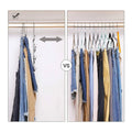 A36T-4 Tier Pants Hangers Metal Skirt Clips Trouser Hanger Slacks
