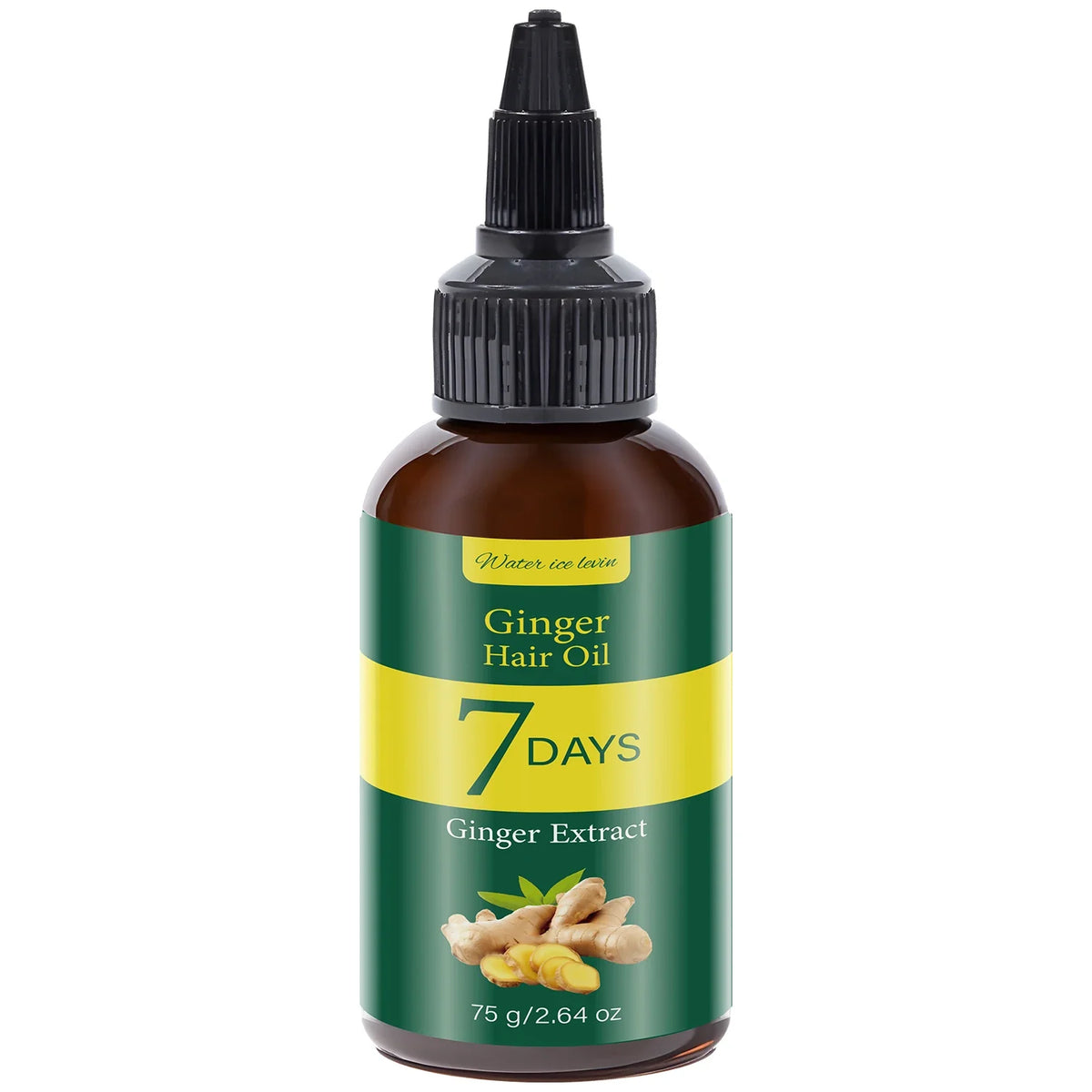 Ginger Hair Oil with Biotin & Keratin – 7-Day Smooth Hair