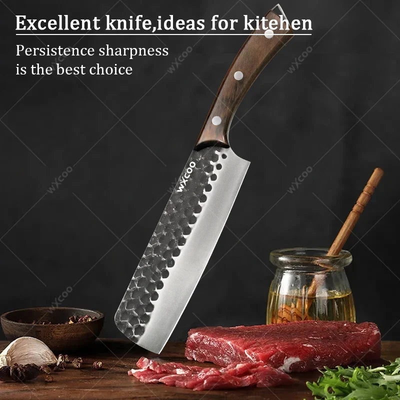 WXCOO Chef Knife Set 1-4PCS | Forged Stainless Steel Knives