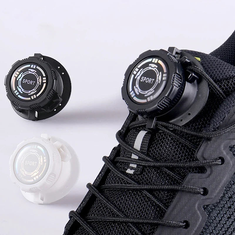 No-Tie Swivel Buckle Shoelaces | Flat Laces for Sneakers