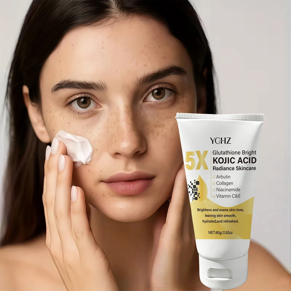 Kojic Acid & Glutathione Face Cream – Brightening & Moisturizing